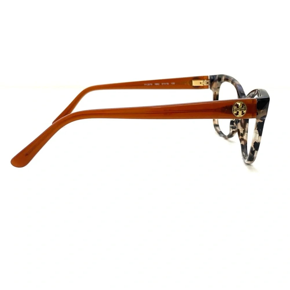 Tory Burch Square Pearl Brown Tortoise/Havana Eyeglasses Frame TY2079 1682